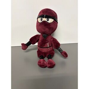 PROFORCE 14" Red Ninja Plush Warrior Doll Stuffed Animal Collectible